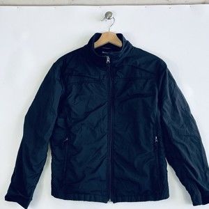 KTM Black Poly Outer Fleece Lined Motorcycle Ride Jacket Coat Liner Womens Large